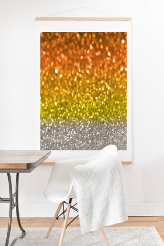 Lisa Argyropoulos Candy Corn Bokeh Art Print And Hanger