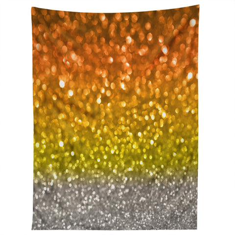 Lisa Argyropoulos Candy Corn Bokeh Tapestry