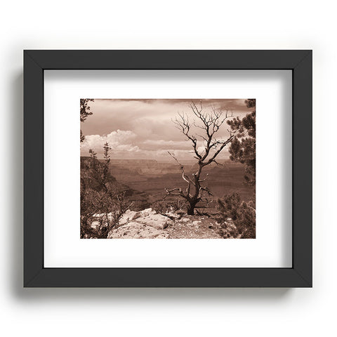 Lisa Argyropoulos Canyon Ghost Warm Sepia Recessed Framing Rectangle