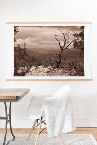 Lisa Argyropoulos Canyon Ghost Warm Sepia Art Print And Hanger