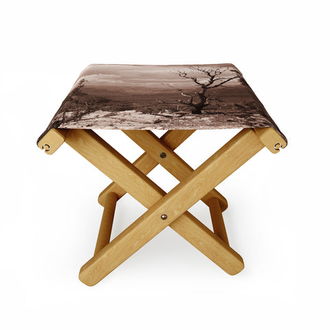 Lisa Argyropoulos Canyon Ghost Warm Sepia Folding Stool