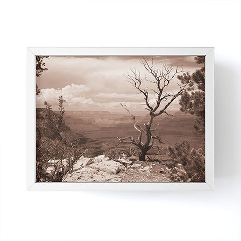 Lisa Argyropoulos Canyon Ghost Warm Sepia Framed Mini Art Print