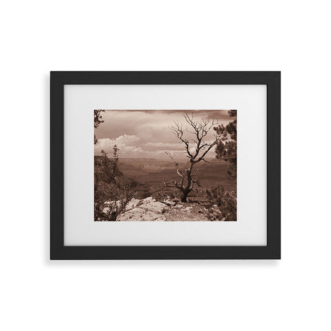 Lisa Argyropoulos Canyon Ghost Warm Sepia Framed Art Print
