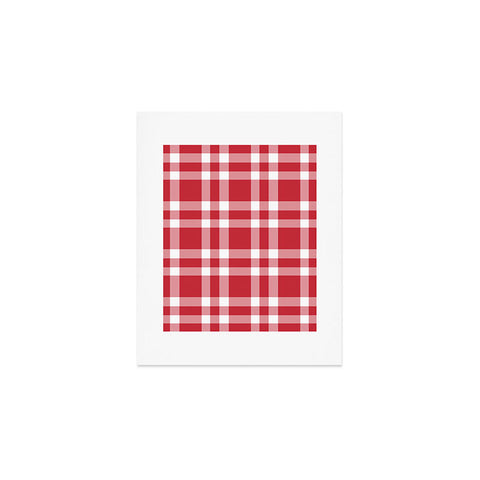 Lisa Argyropoulos Cheery Checks Art Print