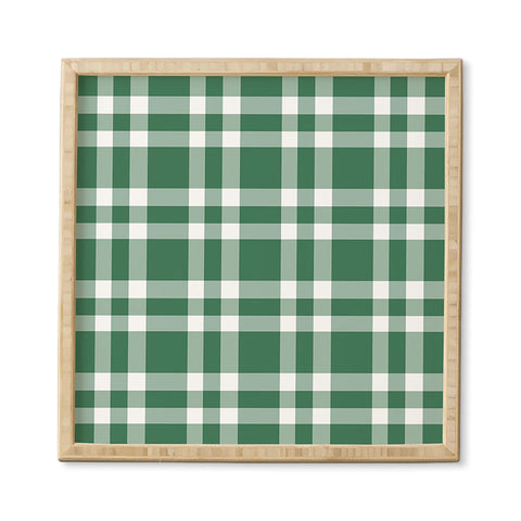 Lisa Argyropoulos Cheery Checks Pine Framed Wall Art