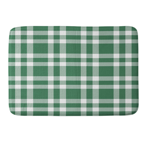 Lisa Argyropoulos Cheery Checks Pine Memory Foam Bath Mat