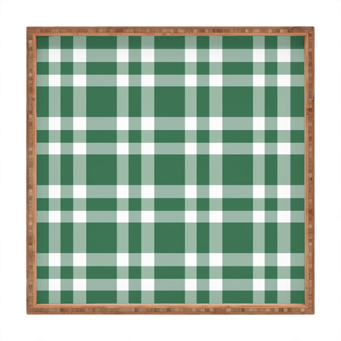 Lisa Argyropoulos Cheery Checks Pine Square Tray