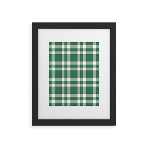Lisa Argyropoulos Cheery Checks Pine Framed Art Print