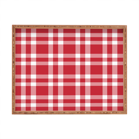 Lisa Argyropoulos Cheery Checks Rectangular Tray