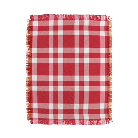 Lisa Argyropoulos Cheery Checks Throw Blanket