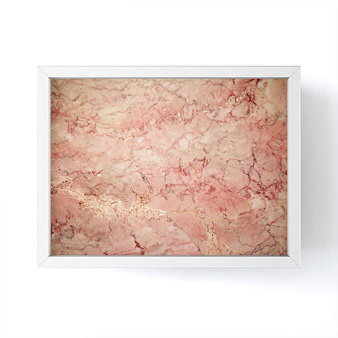 Lisa Argyropoulos Cherry Blush Marble Framed Mini Art Print