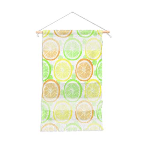 Lisa Argyropoulos Citrus Wheels And Dots Wall Hanging Portrait