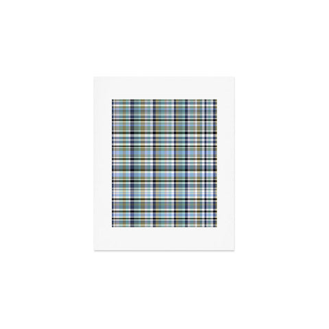 Lisa Argyropoulos Coastal Plaid IV Art Print