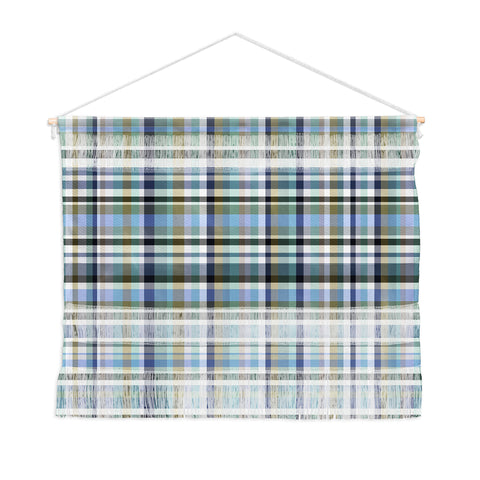 Lisa Argyropoulos Coastal Plaid IV Wall Hanging Landscape