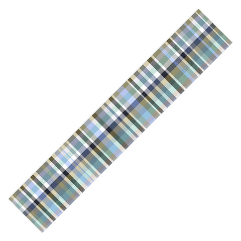 Lisa Argyropoulos Coastal Plaid IV Table Runner