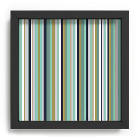 Lisa Argyropoulos Coastal Stripe III Recessed Framing Square