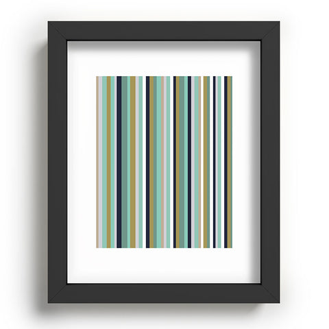 Lisa Argyropoulos Coastal Stripe III Recessed Framing Rectangle
