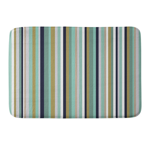 Lisa Argyropoulos Coastal Stripe III Memory Foam Bath Mat