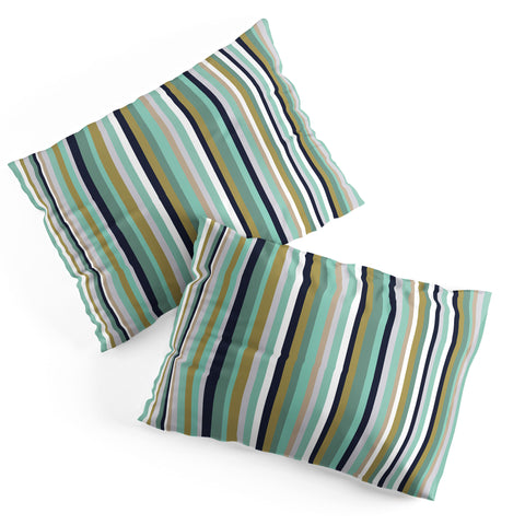 Lisa Argyropoulos Coastal Stripe III Pillow Shams