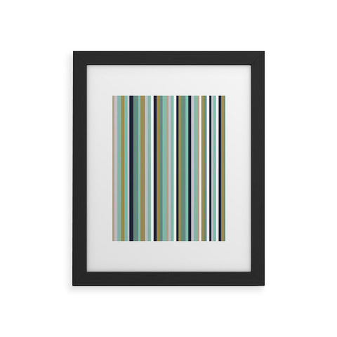 Lisa Argyropoulos Coastal Stripe III Framed Art Print