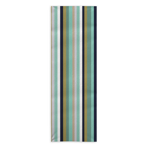 Lisa Argyropoulos Coastal Stripe III Yoga Towel