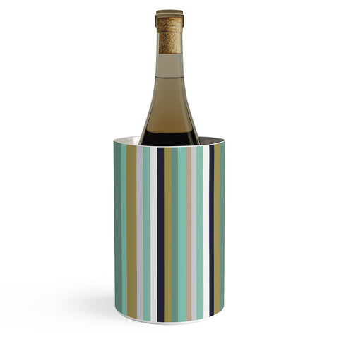 Lisa Argyropoulos Coastal Stripe III Wine Chiller