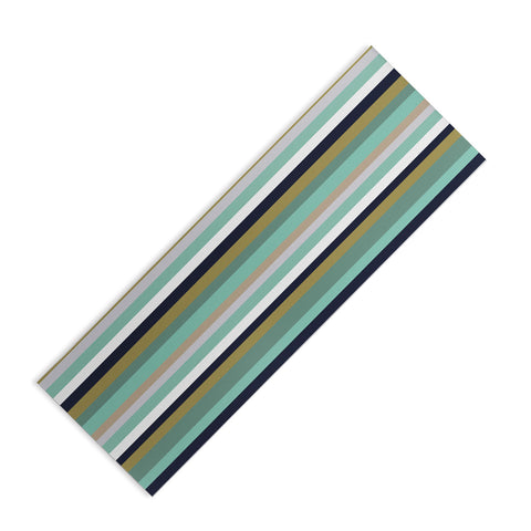 Lisa Argyropoulos Coastal Stripe III Yoga Mat