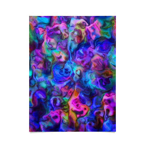 Lisa Argyropoulos Colour Aquatica Berry Blue Poster