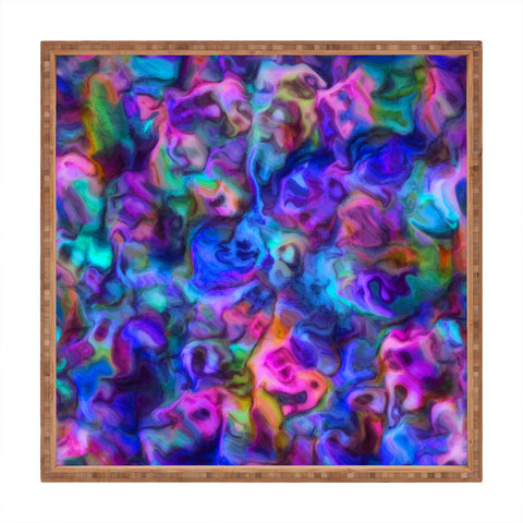 Lisa Argyropoulos Colour Aquatica Berry Blue Square Tray