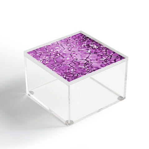 Lisa Argyropoulos Connections In Purple Acrylic Box