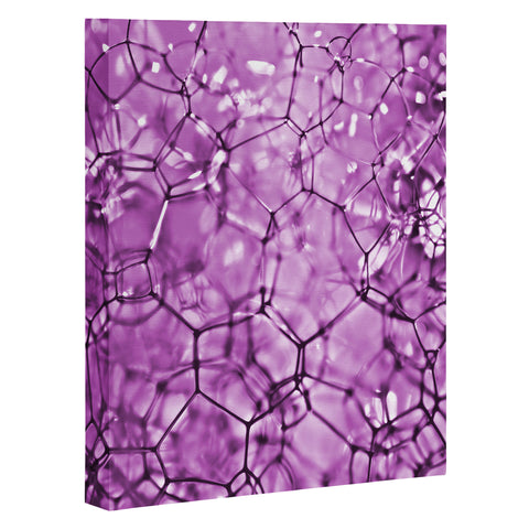 Lisa Argyropoulos Connections In Purple Art Canvas