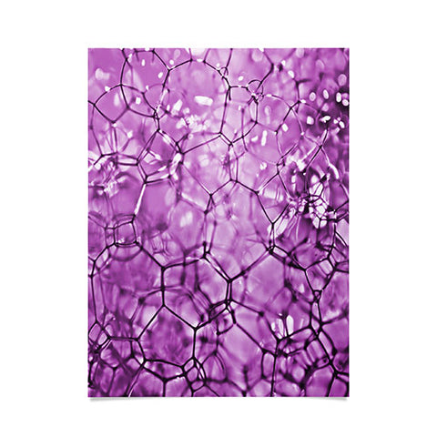 Lisa Argyropoulos Connections In Purple Poster