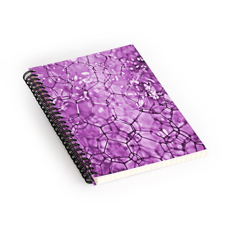 Lisa Argyropoulos Connections In Purple Spiral Notebook