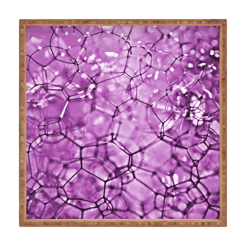 Lisa Argyropoulos Connections In Purple Square Tray