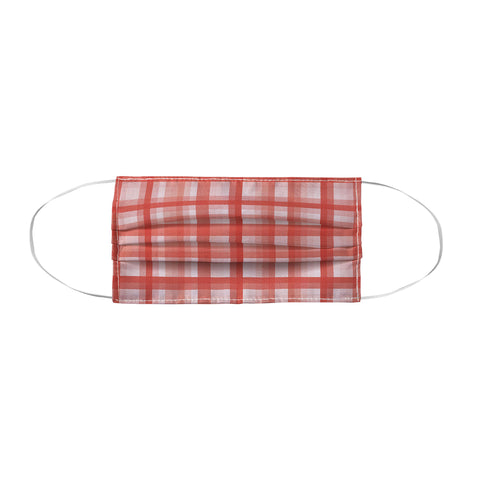 Lisa Argyropoulos Country Plaid Vintage Red Face Mask