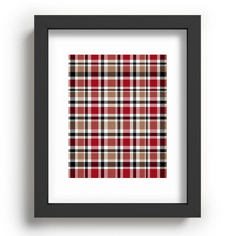 Lisa Argyropoulos Cozy Farm Plaid Recessed Framing Rectangle