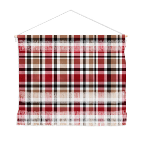 Lisa Argyropoulos Cozy Farm Plaid Wall Hanging Landscape