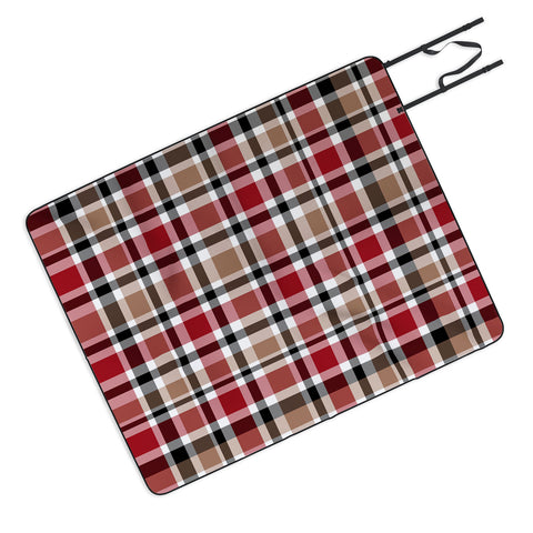 Lisa Argyropoulos Cozy Farm Plaid Picnic Blanket