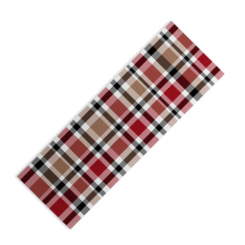 Lisa Argyropoulos Cozy Farm Plaid Yoga Mat