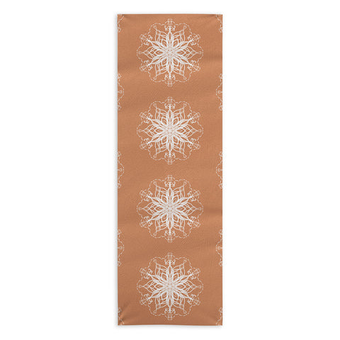 Lisa Argyropoulos Cozy Flurries Yoga Towel