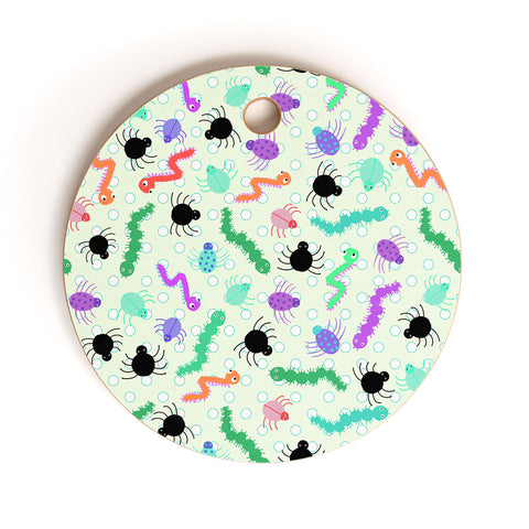 Lisa Argyropoulos Crawlies Cutting Board Round