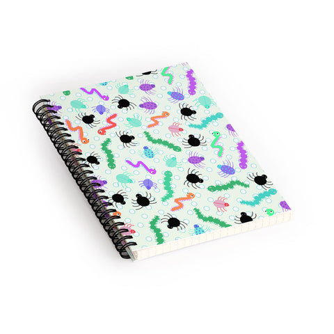 Lisa Argyropoulos Crawlies Spiral Notebook