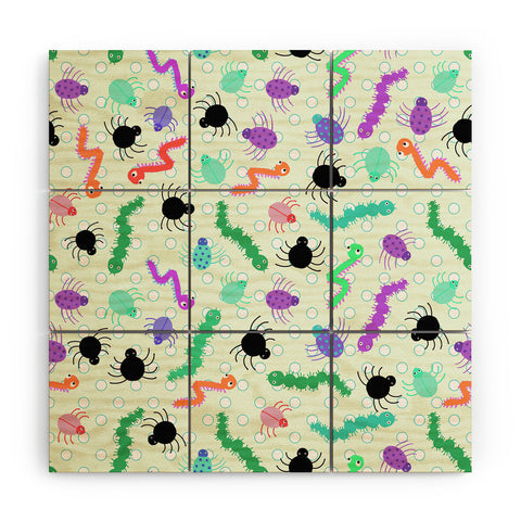 Lisa Argyropoulos Crawlies Wood Wall Mural