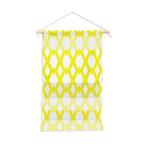 Lisa Argyropoulos Daffy Lattice Lemon Wall Hanging Portrait