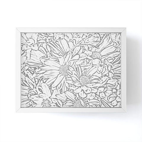 Lisa Argyropoulos Daisy Daisy Dove Gray Framed Mini Art Print