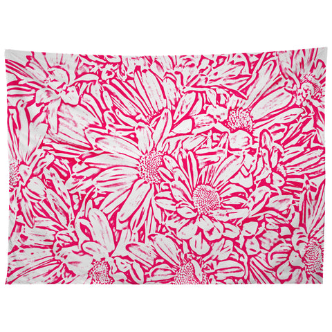Lisa Argyropoulos Daisy Daisy In Bold Pink Tapestry