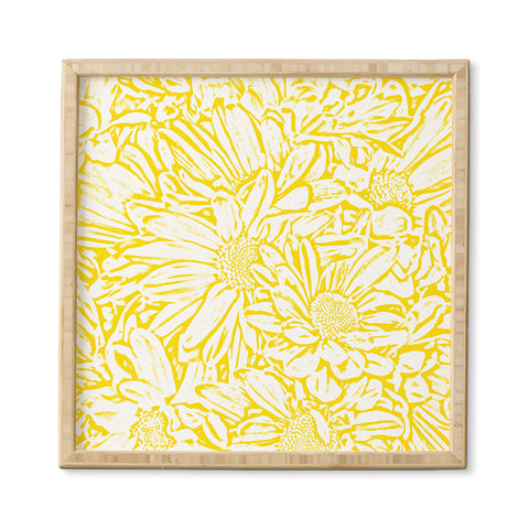 Lisa Argyropoulos Daisy Daisy In Golden Sunshine Framed Wall Art