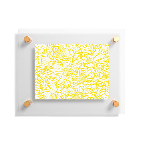 Lisa Argyropoulos Daisy Daisy In Golden Sunshine Floating Acrylic Print
