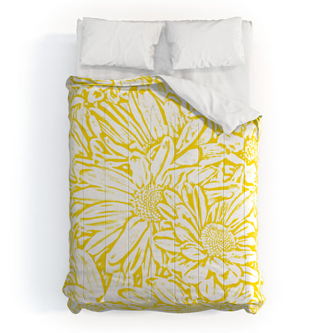 Lisa Argyropoulos Daisy Daisy In Golden Sunshine Comforter