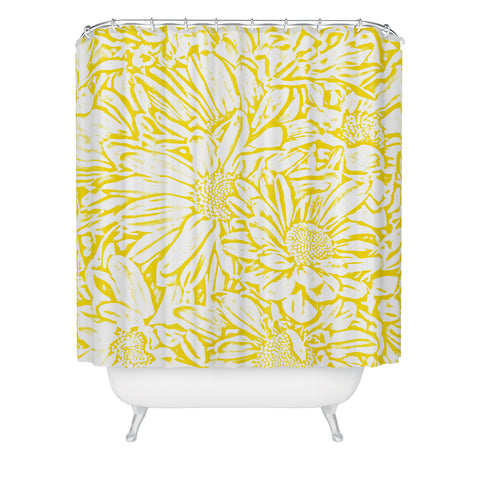 Lisa Argyropoulos Daisy Daisy In Golden Sunshine Shower Curtain